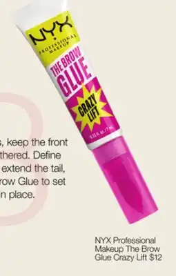 JC Penney NYX Professional Makeup The Brow Glue Crazy Lift offer