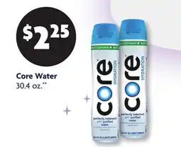 Family Dollar Core Water offer