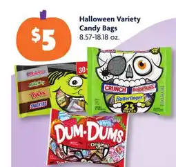 Family Dollar Halloween Variety Candy Bags offer