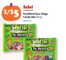 Family Dollar Frankford Sour Mega Candy Mix offer