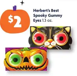 Family Dollar Herbert's Best Spooky Gummy Eyez offer