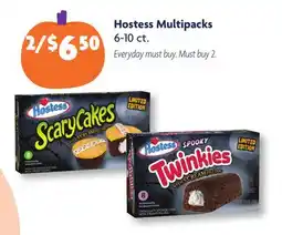 Family Dollar Hostess Multipacks offer