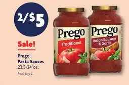 Family Dollar Prego Pasta Sauces offer