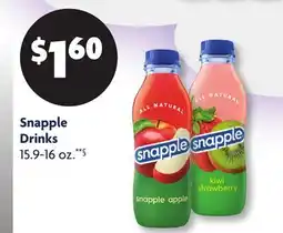 Family Dollar Snapple Drinks offer