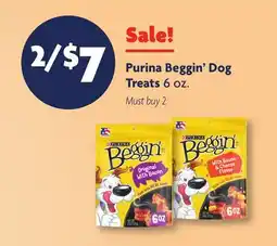 Family Dollar Purina Beggin' Dog Treats offer
