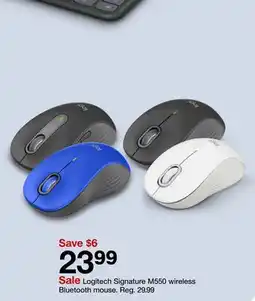 Target Logitech Signature M550 wireless Bluetooth mouse offer