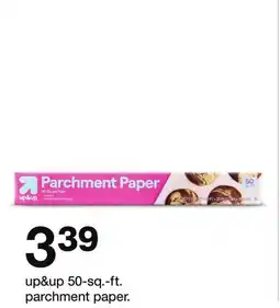 Target up&up 50-sq.-ft. parchment paper offer