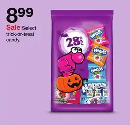 Target Select trick-or-treat candy offer