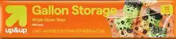 Target up&up 15-ct. gallon storage bags offer
