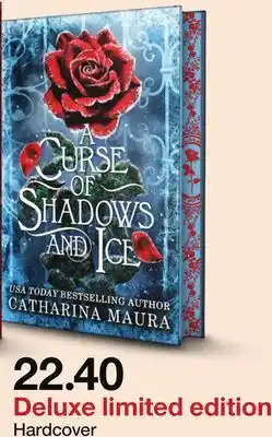 Target A Curse of Shadows and Ice Deluxe limited edition Hardcover offer
