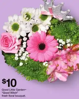 Target Good Little Garden Good Witch fresh floral bouquet offer