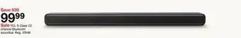 Target TCL S Class 2.0 channel Bluetooth soundbar offer
