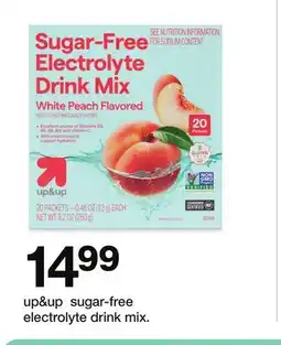 Target up&up Sugar-Free Electrolyte Drink Mix offer