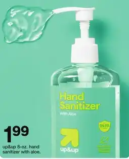 Target up&Up 8-oz. hand sanitizer with aloe offer
