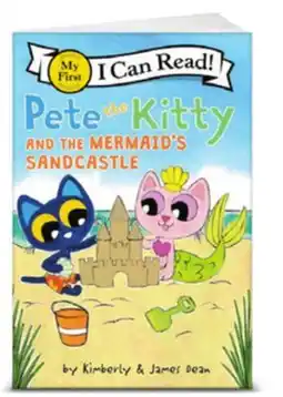 Target Pete Kitty and the mermaids sandcastle Kids' books offer