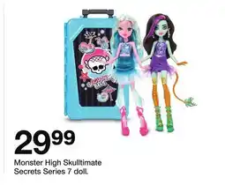 Target Monster High Skulltimate Secrets Series 7 doll offer