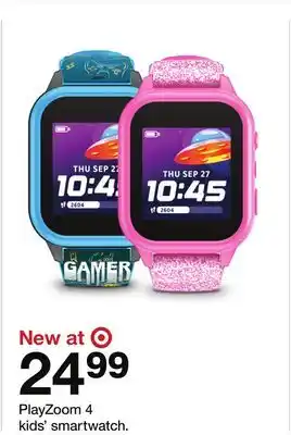 Target PlayZoom 4 kids' smartwatch offer