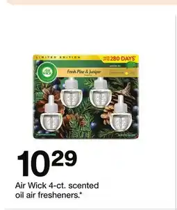 Target Air Wick 4-ct. scented oil air fresheners offer