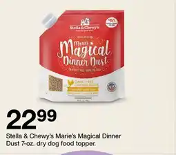 Target Stella & Chewy's Marie's Magical Dinner Dust 7-oz. dry dog food topper offer