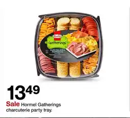 Target Hormel Gatherings charcuterie party tray offer