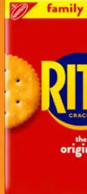 Target Ritz Family Size Snacks offer