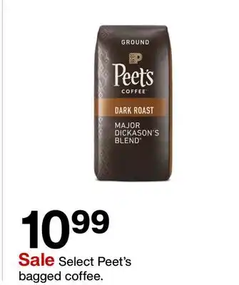 Target Select Peet's bagged coffee offer