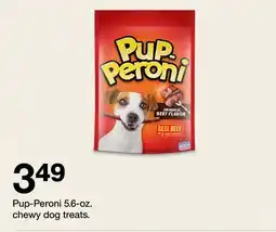 Target Pup-Peroni 5.6-oz. chewy dog treats offer