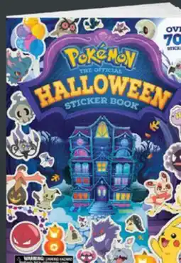 Target Kids' Pokemon Halloween Sticker books offer