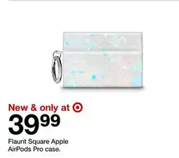 Target Flaunt Square Apple AirPods Pro Case offer