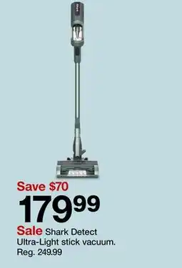 Target Shark Detect Ultra-Light stick vacuum offer