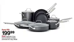 Target Calphalon 12-pc. hard anodized nonstick cookware set offer