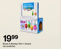 Target Boots & Barkley Fish 'n Snack cat scratcher offer