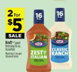 Dollar General Kraft Salad Dressing offer