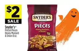 Dollar General Snyder's Pretzel Pieces Honey Mustard & Onion offer
