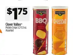 Dollar General Clover Valley Potato Crisps offer