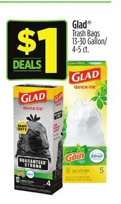 Dollar General Glad Trash Bags offer