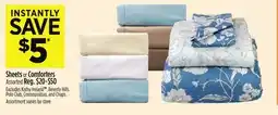 Dollar General Sheets or Comforters offer
