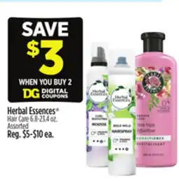 Dollar General Herbal Essences Hair Care offer