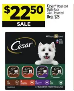 Dollar General Cesar Dog Food Multi-Pack offer