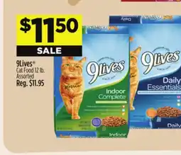 Dollar General 9Lives Cat Food offer