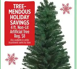 Dollar General 4 ft. Non-Lit Artificial Tree offer