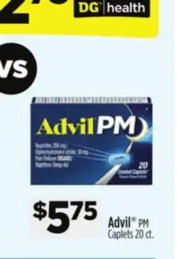 Dollar General Advil PM Caplets offer