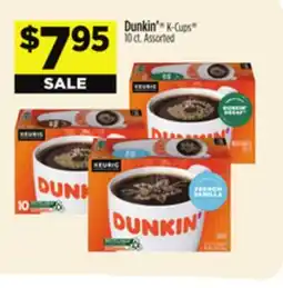 Dollar General Dunkin K-Cups offer