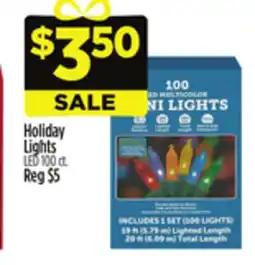 Dollar General Holiday Lights LED offer