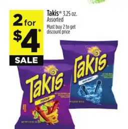 Dollar General Takis 3.25 oz offer