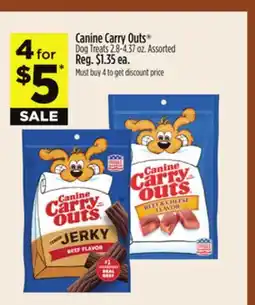 Dollar General Canine Carry Outs Dog Treats offer