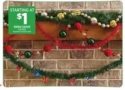 Dollar General Holiday Garland offer