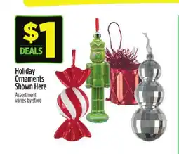 Dollar General Holiday Ornaments offer