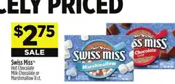 Dollar General Swiss Miss Hot Chocolate Milk Chocolate or Marshmallow offer