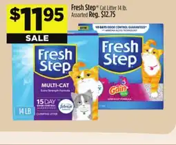 Dollar General Fresh Step Cat Litter offer